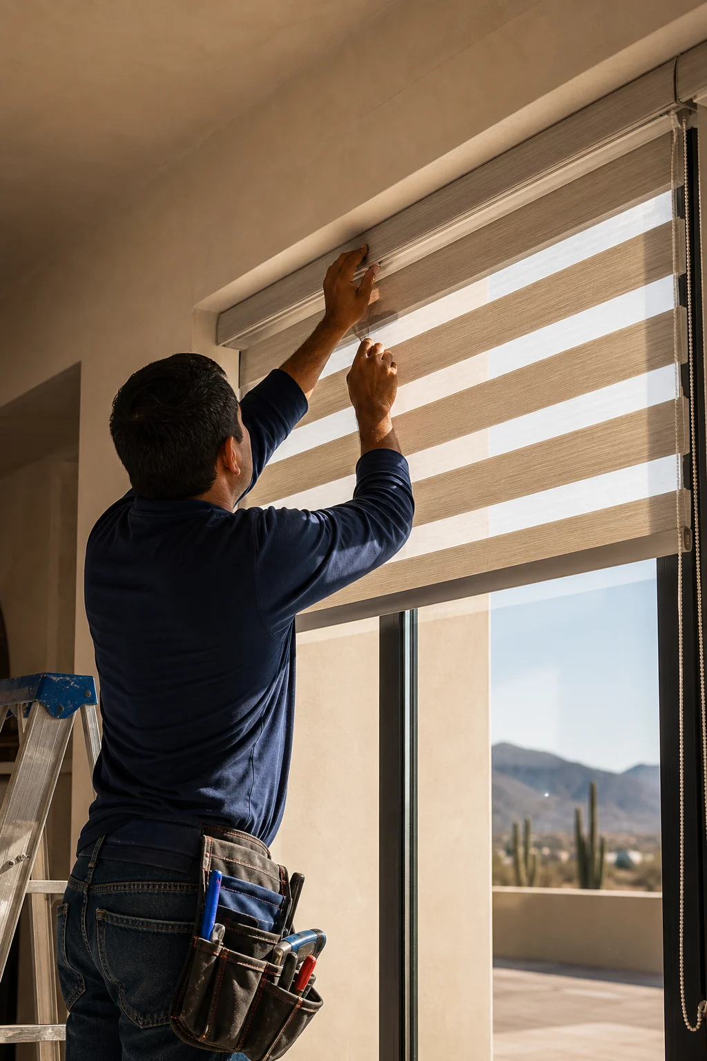 Instalación profesional de persianas y cortinas